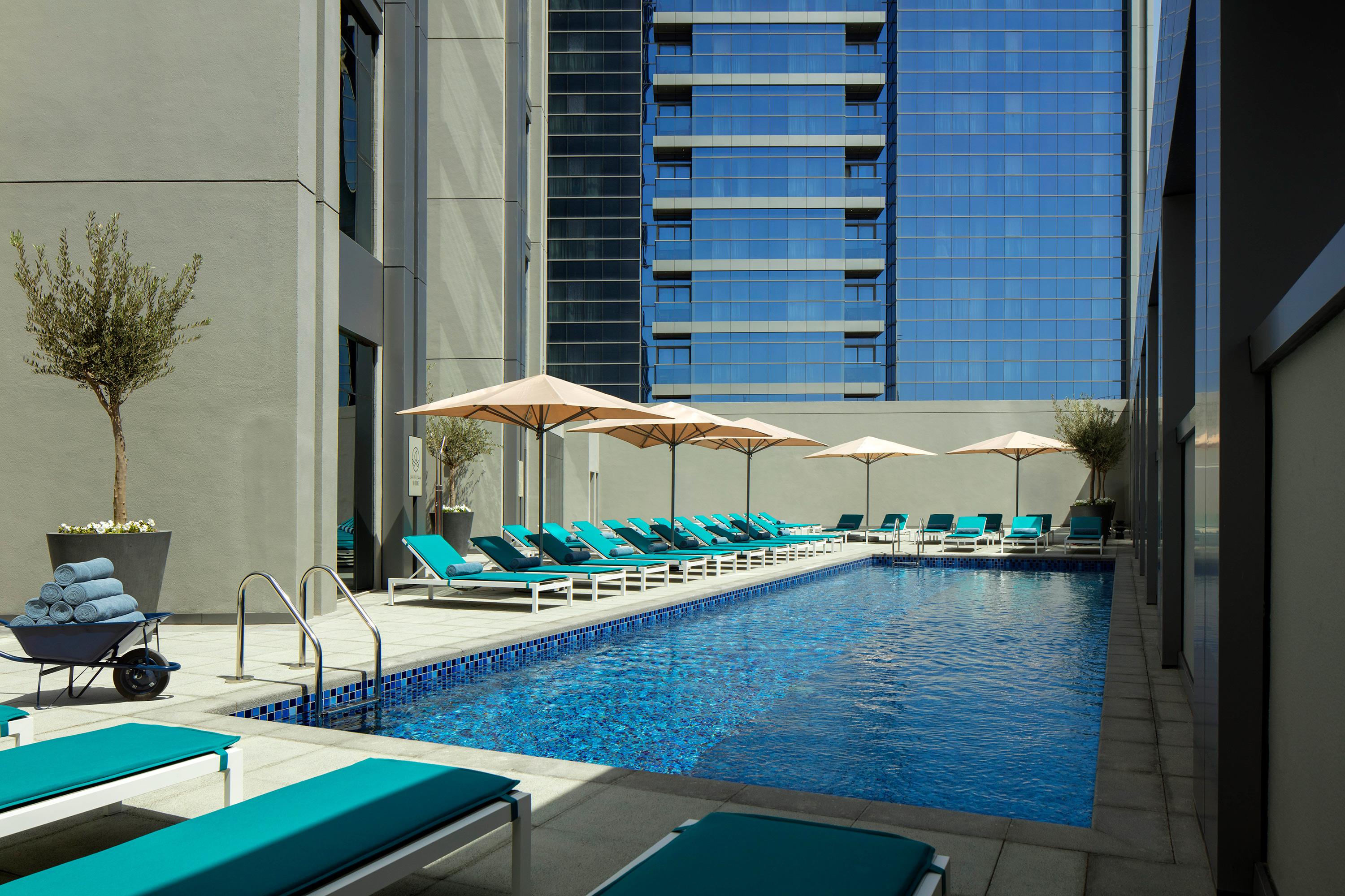 Rove Dubai Marina Hotel Exterior foto